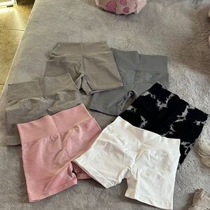 Women's Multi-Color Shorts Set